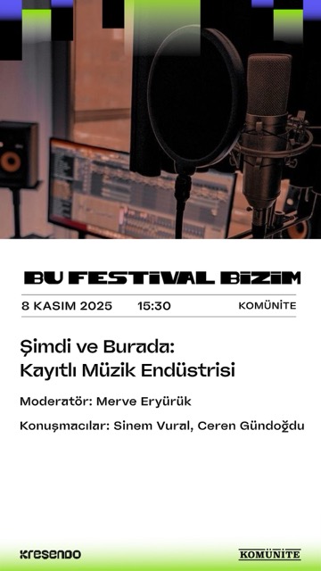 Şimdi ve Burada: Kayıtlı Müzik Endüstrisi etkinlik görseli