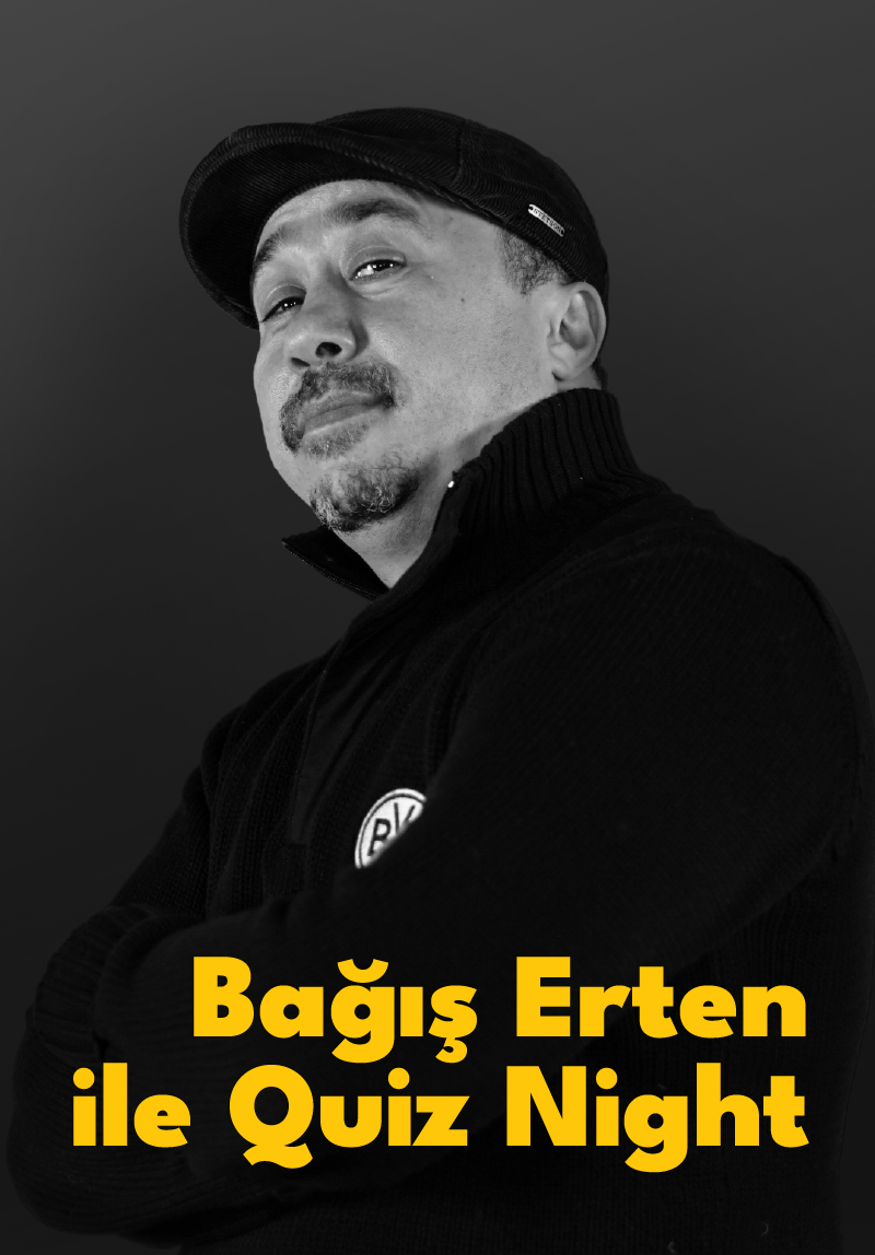 Bağış Erten ile Quiz Night etkinlik görseli