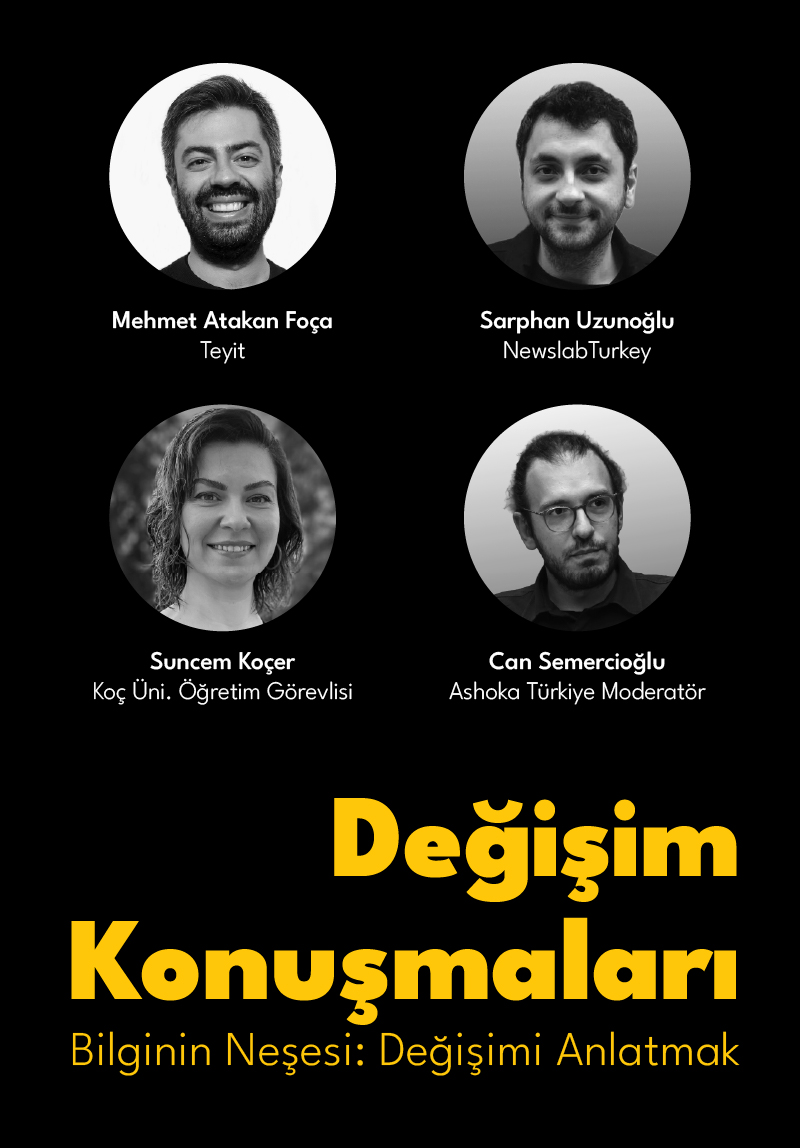 Değişim Konuşmaları "Bilginin Neşesi: Değişimi Anlatmak etkinlik görseli (geçmiş)