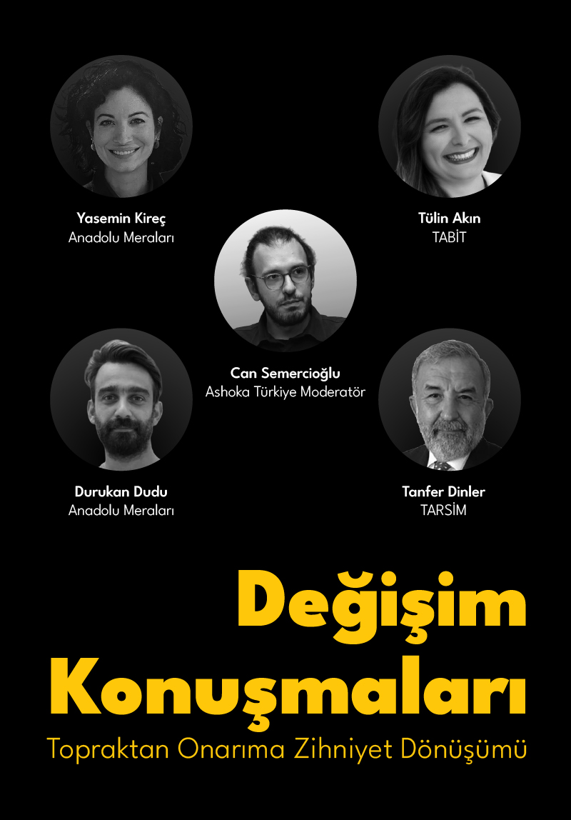 Değişim Konuşmaları: Topraktan Onarıma Zihniyet Dönüşümü etkinlik görseli (geçmiş)